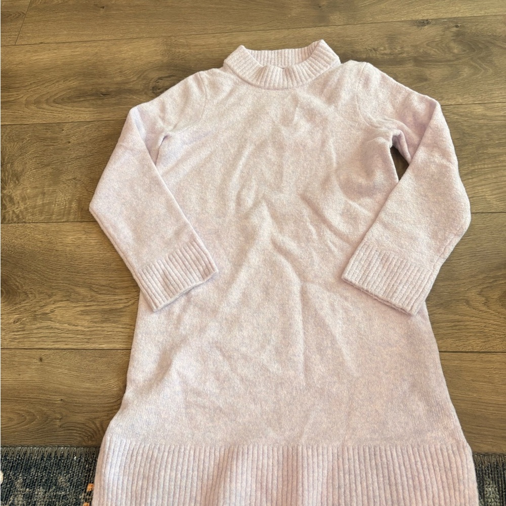 Crewcuts Light Purple Turtleneck Dress